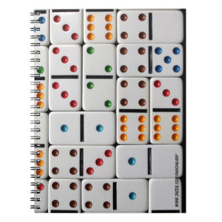Dominonotizbuch Notizblock