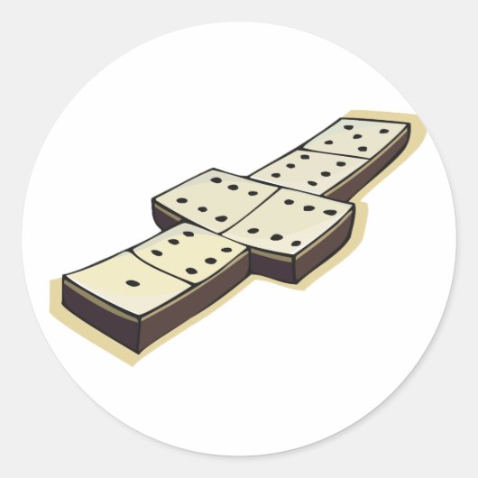 Dominos Game Stickers (Vorderseite)