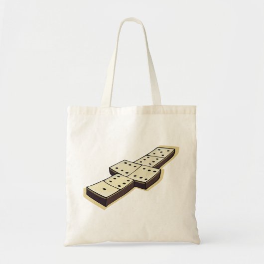 Dominos Game Tote Bag Tragetasche (Vorne)