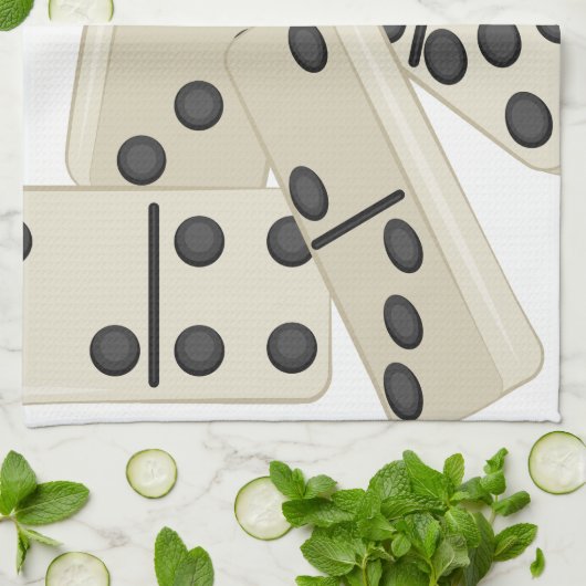 Dominos Handtuch (Gefaltet)