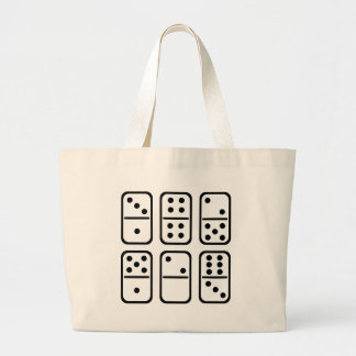 Dominos Jumbo Stoffbeutel