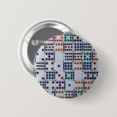 Dominos Numbers Game Button (Vorne & Hinten)