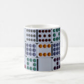 Dominos Numbers Game Kaffeetasse (VorderseiteRechts)