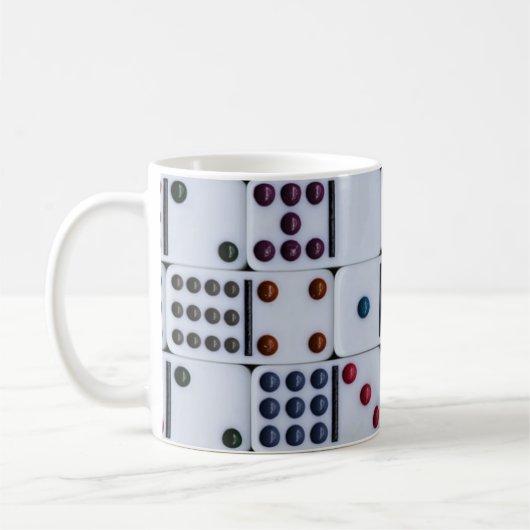 Dominos Numbers Game Kaffeetasse (Links)