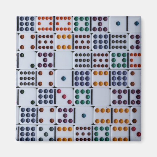Dominos Numbers Game Magnet (Vorne)