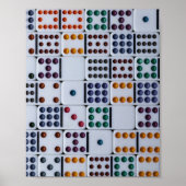Dominos Numbers Game Poster (Vorne)