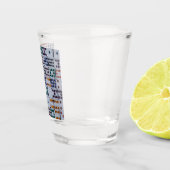 Dominos Numbers Game Schnapsglas (Rechts)