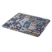 Dominos Numbers Game Schneidebrett (Ecke)