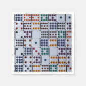 Dominos Numbers Game Serviette (Vorderseite)