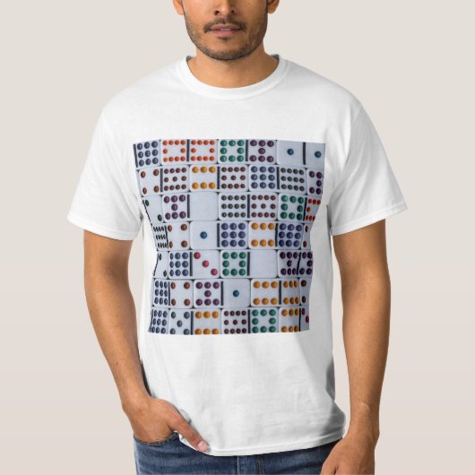 Dominos Numbers Game T-Shirt (Vorderseite)