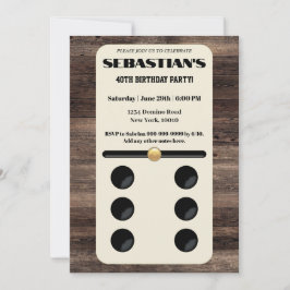 Domino's Themeneinladung Einladung