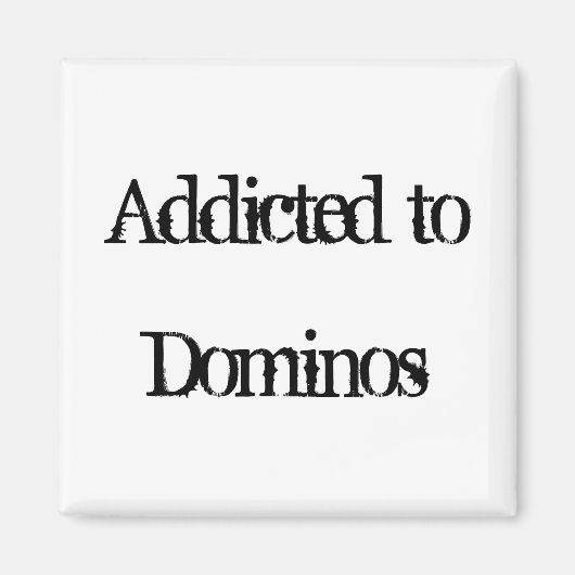 Dominos zugeteilt magnet (Vorne)