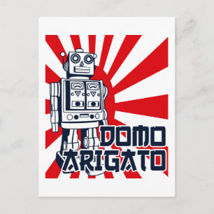 Domo Arigato Postkarte