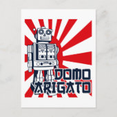 Domo Arigato Postkarte (Vorderseite)