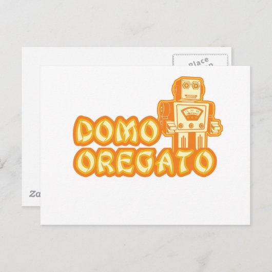 domo_oregato postkarte (Vorne/Hinten)