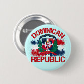 Domonican Republik Button (Vorne & Hinten)