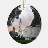 Domplatz in Vilnius, LITAUEN Keramikornament (Links)