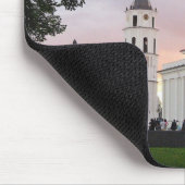 Domplatz in Vilnius, LITAUEN Mousepad (Ecke)