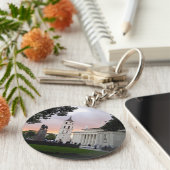 Domplatz in Vilnius, LITAUEN Schlüsselanhänger (Seite)