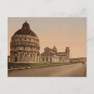 Domplatz, Pisa, Toskana, Italien Postkarte
