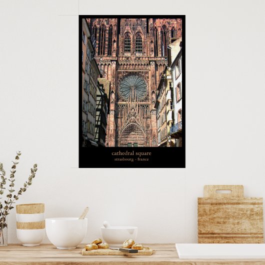 Domplatz Poster (Küche)