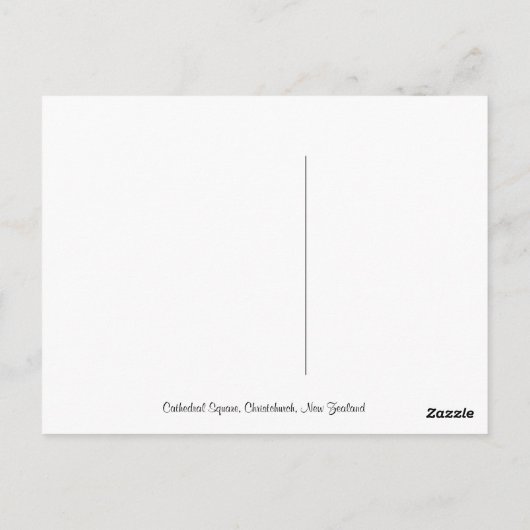 Domplatz Postkarte (Rückseite)