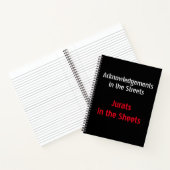 DomTopNotary Acknowledments & Jurats Notebook. Notizblock (Innenseite)