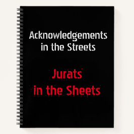 DomTopNotary Acknowledments & Jurats Notebook. Notizblock