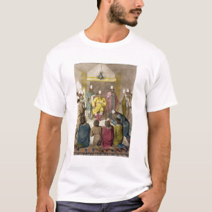 Don Alvaro, König des Kongolesen auf seinem Thron T-Shirt