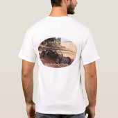 Don am korallenroten Rosa T-Shirt (Rückseite)