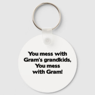 Don' t-Verwirrung mit Gram' sGrandkids Schlüsselanhänger