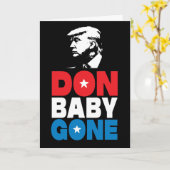 Don Baby Gone! Karte (Gelbe Blume)