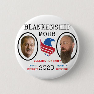 Don Blankenship für den Präsidenten 2020 Button
