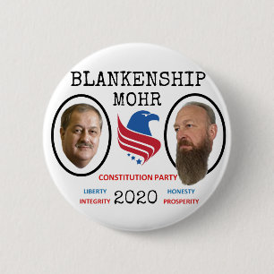 Don Blankenship für Präsident 2020 Button