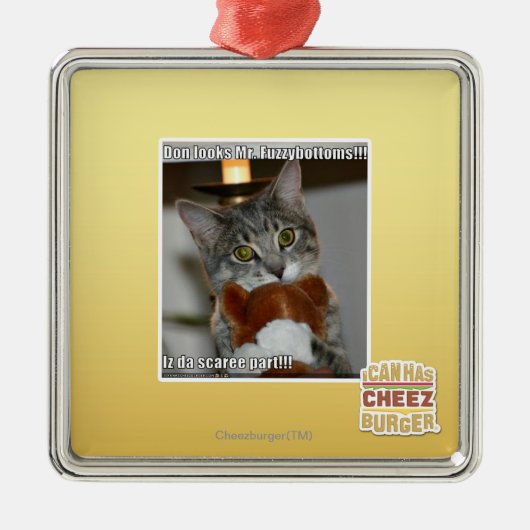 Don-Blicke Ornament Aus Metall (Vorne)