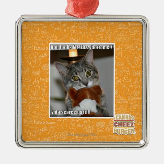 Don-Blicke Ornament Aus Metall (Vorne)