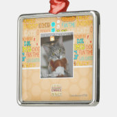 Don-Blicke Silbernes Ornament (Links)