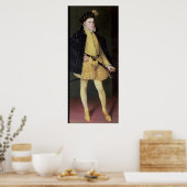 Don Carlos , Sohn von König Philip II. von Spanien Poster (Küche)
