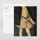 Don Carlos , Sohn von König Philip II. von Spanien Postkarte (Vorne/Hinten)