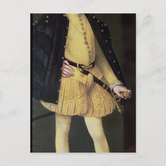 Don Carlos , Sohn von König Philip II. von Spanien Postkarte (Vorderseite)