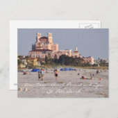 Don Cesar - Floridas rosa Schloss Postkarte (Vorne/Hinten)