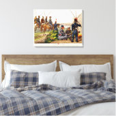 Don Cossacks im Jahr 1814 Leinwanddruck (Insitu (Schlafzimmer))