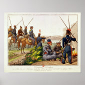 Don Cossacks im Jahr 1814 Poster (Vorne)