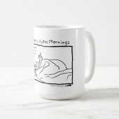 Don Depresso hasst Morgen Kaffeetasse (VorderseiteRechts)