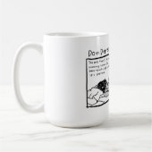 Don Depresso hasst Morgen Kaffeetasse (Links)