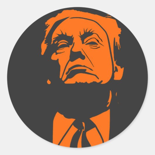 Don, Donald Trump, der auf dem Sticker steht (Vorderseite)