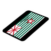 Don Estevans Diablos-Moralflagge Magnet (Linke Seite)