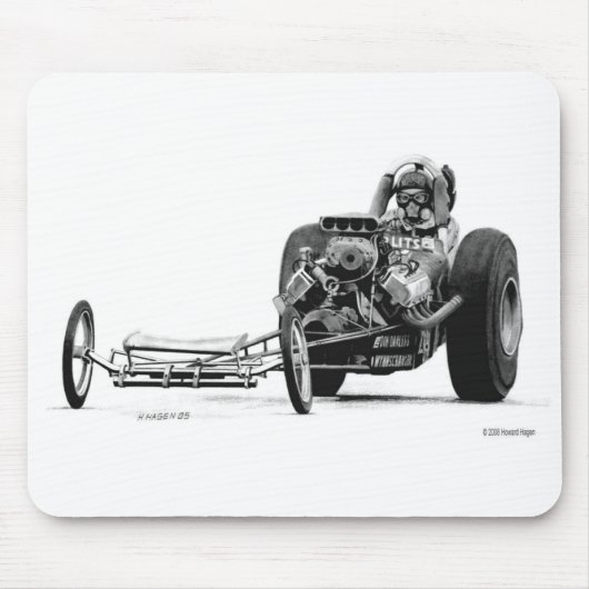 Don Garlits Mousepad (Vorne)