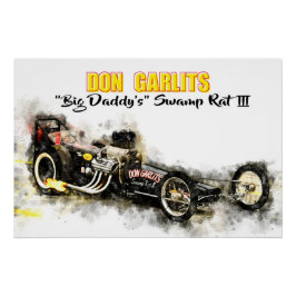 Don Garlits Swamp Rat 3 Poster