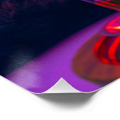 Don Gatto's Nightcap | Extravaganter Cat Drink Whi Poster (Ecke)